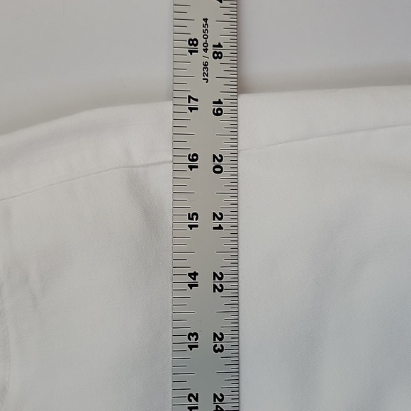 Pistola Skinny Ankle Jeans Mid Rise Bright White Size 28 - Picture 9 of 13